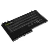 Akku Grün Cell DE117 für DELL Latitude 11 3150/3160, 12/ E5250/E5270 — LiPo 11.1V 3400mAh, 4 Zellen, schwarz