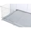 Trixie Indoor-Auslauf TX-62460 für Meerschweinchen/Kaninchen, Metall, Grau, 1400×700×350 mm
