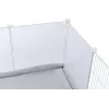 Trixie Indoor-Auslauf TX-62460 für Meerschweinchen/Kaninchen, Metall, Grau, 1400×700×350 mm