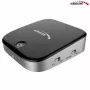 Bluetooth-Empfänger Audiocore AC830 (Baseus Qiyin) v5.0 mit 3,5-mm-AUX-Ausgang, 300-mAh-Akku, Aluminiumgehäuse, weiß