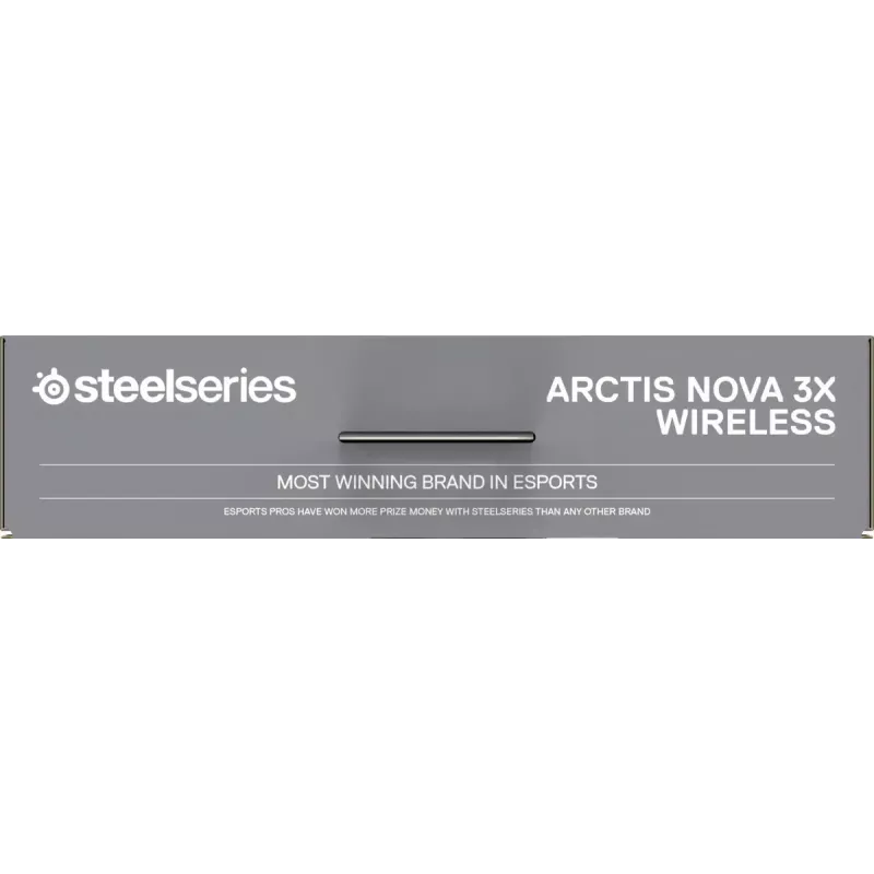 Headset STEELSERIES Arctis Nova 3X Wireless — binaurales Over-Ear-Headset, Bluetooth 5.3, 2,4 GHz RF, 40 h Akku, USB-C