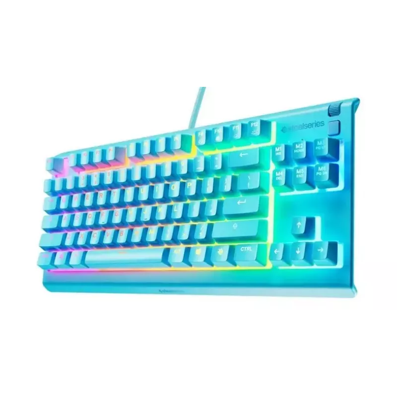 Tastatur STEELSERIES Apex 3 TKL US RGB beleuchtet wasserresistent Tenkeyless