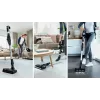 Stabstaubsauger Bosch BCS711PET — kabellos 18 V, 40 min Laufzeit, 0,3 l beutellos, für Hartböden und Teppiche, rot/schwarz