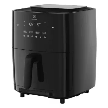 Electrolux EAF7SB Einzel 6,9 L Standgerät 1700 W Heißluftfritteuse Schwarz