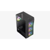 PC-Gehäuse Aerocool Falcon ARGB Midi Tower Schwarz