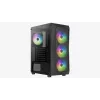 PC-Gehäuse Aerocool Falcon ARGB Midi Tower Schwarz