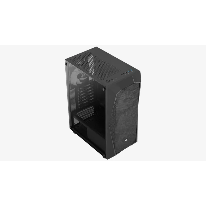PC-Gehäuse Aerocool Falcon ARGB Midi Tower Schwarz