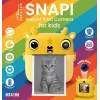 Kinder-Digitalkamera MEDIA-TECH SNAPI MT4108 — 8 MP interpoliert, 1280x720 LCD, 1000 mAh, USB-C, microSD-Slot, gelb