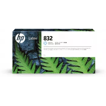 HP 832 1-Liter Optimizer Latex-Tintenpatrone, HP Latex 700, 700 W, 800, 800 W Drucker, Thermischer Tintenstrahldruck, China, Vereinigte Staaten, Singapur, 243 mm, 64 mm, 125 mm