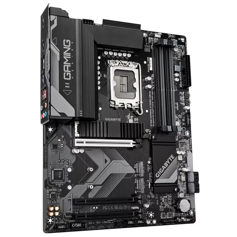 GIGABYTE B760 GAMING X DDR4 GEN5 Mainboard – Unterstützt Intel Core CPUs der 14. Generation, 8+1+1 Phasen VRM, bis zu 5333 MHz DDR4 (OC), 3x PCIe 4.0 M.2, 2,5 GbE LAN, USB 3.2 Gen 2