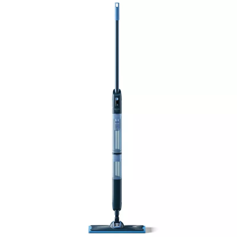 Philips 5000 series OneUp Electric Mop, Kabelloser Wischmopp, 0,178 L, Blau, 0,281 L, 70 Min., 350 mm