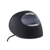 BakkerElkhuizen Evoluent D Medium, Rechtshänder, Vertikales Design, Laser, USB Typ-A, 3200 DPI, Schwarz