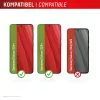 Displex Full Cover Screen Protector (10H) für Samsung Galaxy S24+/S25+, Eco-Montagerahmen, Full Cover