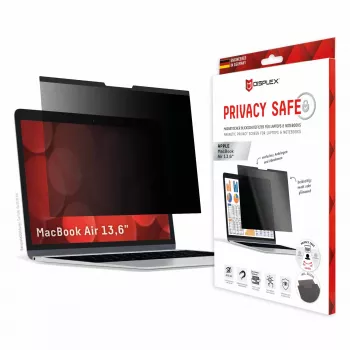 Displex PRIVACY SAFE magnetischer 2-Wege-Sichtschutzfilter für MacBook Air 13,6‘‘
