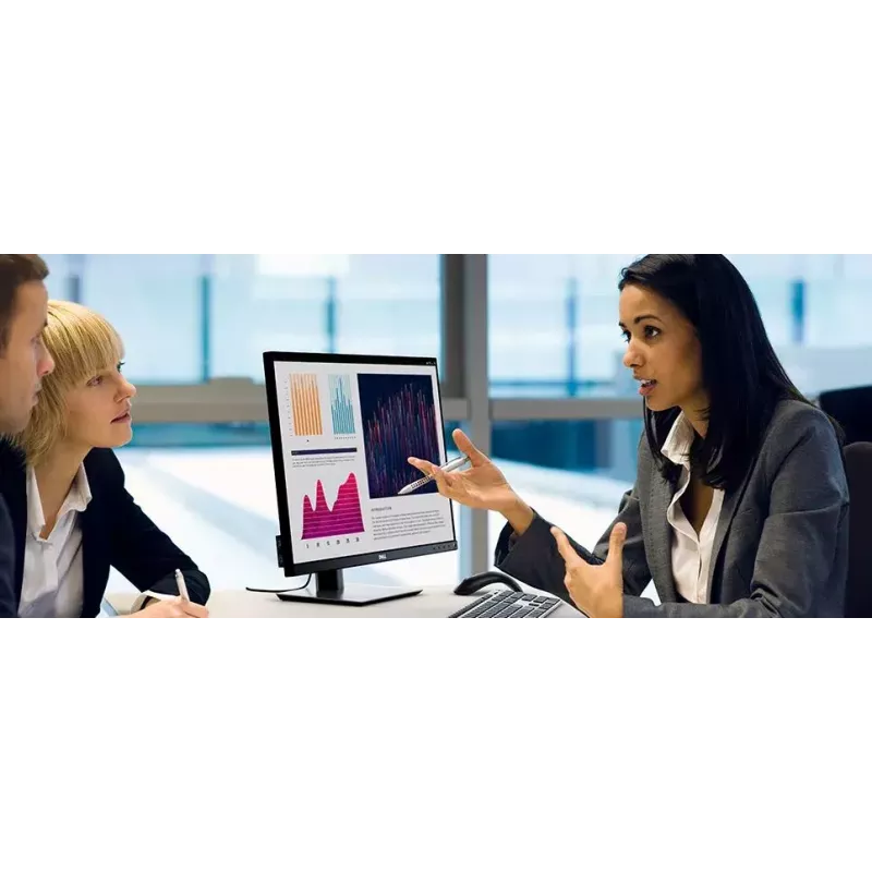 DELL P Series P2421 Computer-Monitor 61,2 cm (24,1 Zoll) 1920 x 1200 Pixel WUXGA LCD Schwarz