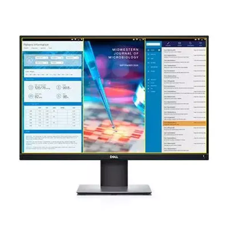 DELL P Series P2421 Computer-Monitor 61,2 cm (24,1 Zoll) 1920 x 1200 Pixel WUXGA LCD Schwarz