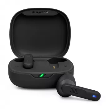 JBL Wave Flex Kopfhörer True Wireless Stereo (TWS) In-Ear Telefonate/Musik/Sport/Alltag Bluetooth Schwarz