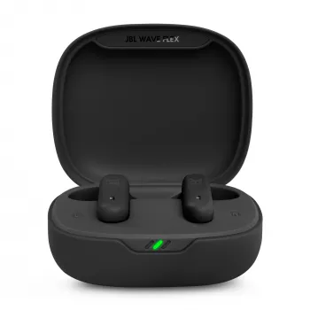 JBL Wave Flex Kopfhörer True Wireless Stereo (TWS) In-Ear Telefonate/Musik/Sport/Alltag Bluetooth Schwarz
