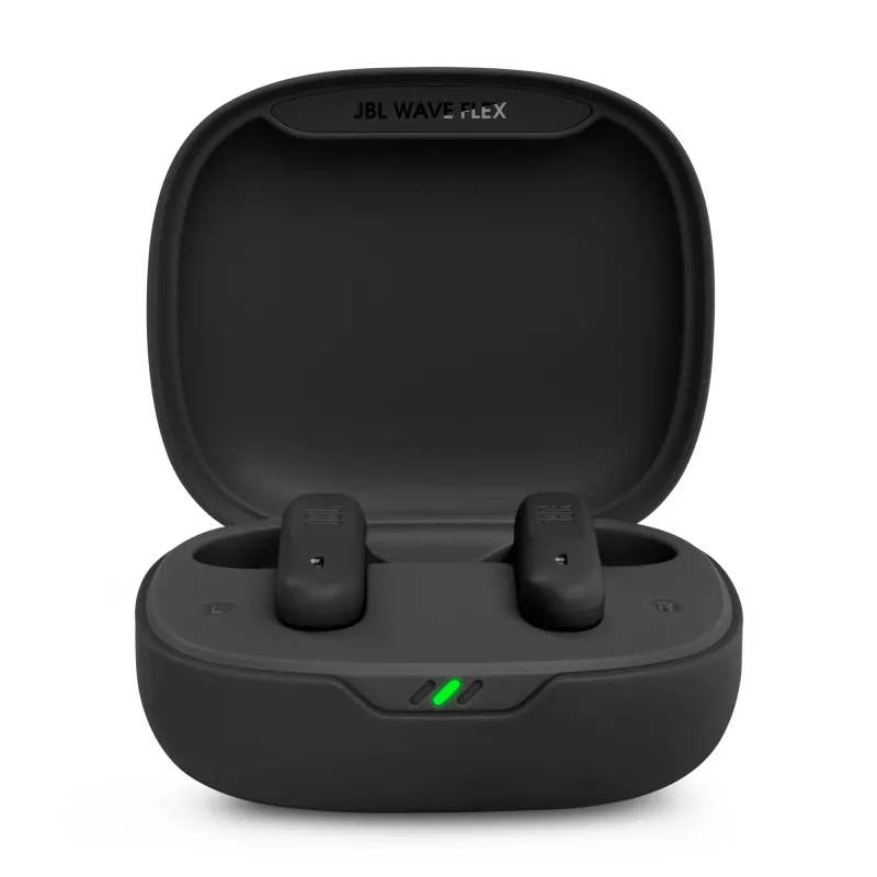 JBL Wave Flex Kopfhörer True Wireless Stereo (TWS) In-Ear Telefonate/Musik/Sport/Alltag Bluetooth Schwarz