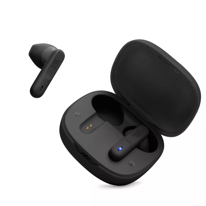 JBL Wave Flex Kopfhörer True Wireless Stereo (TWS) In-Ear Telefonate/Musik/Sport/Alltag Bluetooth Schwarz