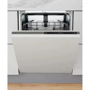Einbau-Geschirrspüler WHIRLPOOL WIP 4T133 PE S — 14 Maßgedecke, 60 cm, 43 dB, Energieklasse D
