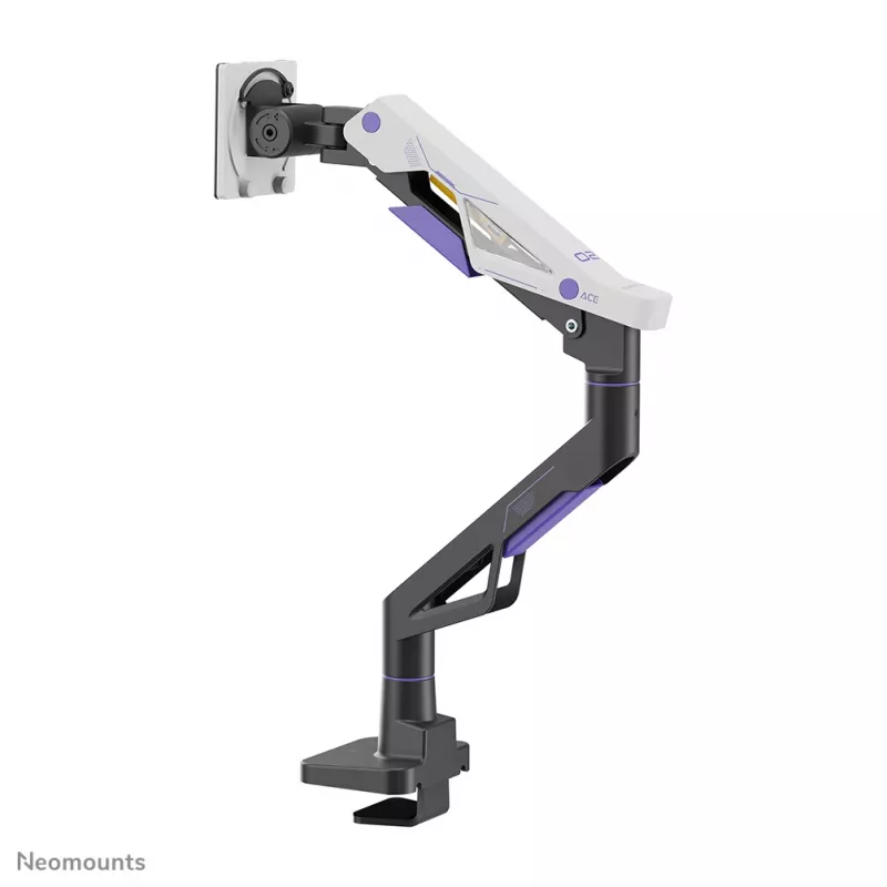 Neomounts DS70-256BL1 Gaming-Monitorarm für 24–57 Zoll Bildschirme, Gasfeder, Topfix, 30 kg Kapazität, VESA 75–200 mm