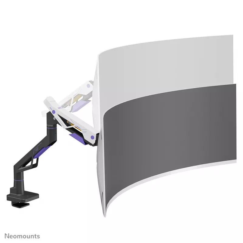 Neomounts DS70-256BL1 Gaming-Monitorarm für 24–57 Zoll Bildschirme, Gasfeder, Topfix, 30 kg Kapazität, VESA 75–200 mm