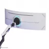 Neomounts DS70-256BL1 Gaming-Monitorarm für 24–57 Zoll Bildschirme, Gasfeder, Topfix, 30 kg Kapazität, VESA 75–200 mm
