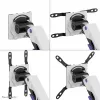 Neomounts DS70-256BL1 Gaming-Monitorarm für 24–57 Zoll Bildschirme, Gasfeder, Topfix, 30 kg Kapazität, VESA 75–200 mm