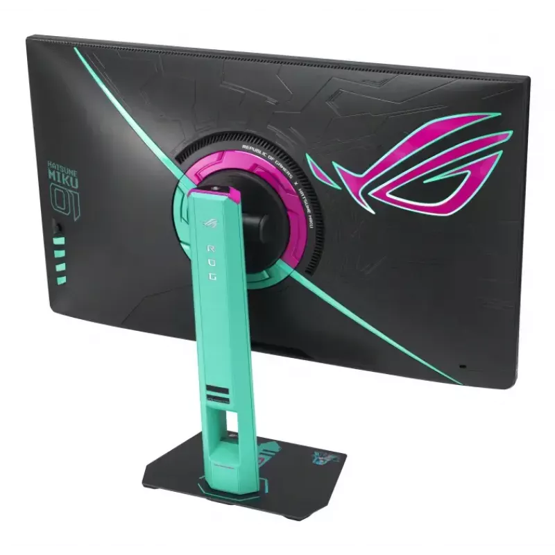 ASUS ROG Strix XG27ACMEG-G Hatsune Miku Edition Computer-Monitor 68,6 cm (27 Zoll) 2560 x 1440 Pixel Wide Quad HD LCD Mehrfarbig