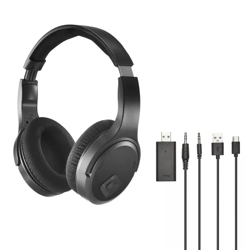 Kopfhörer Hama 00221847 Kabelgebunden & Kabellos Bluetooth Schwarz
