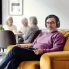 Kopfhörer Hama 00221847 Kabelgebunden & Kabellos Bluetooth Schwarz