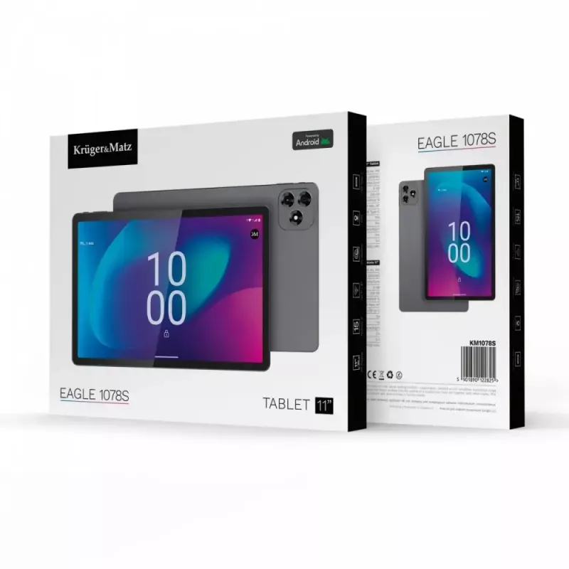 Tablet Kruger & Matz KM1078S 27,7 cm (10.9 Zoll) Anzeige 4G LTE Octa-Core 8GB RAM 256GB Speicher Android