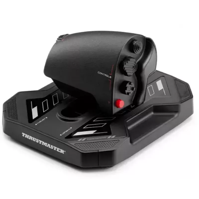 Thrustmaster Sol-R 4 HOTAS Schwarz USB Joystick + Motorkontrollhebel Analog / Digital PC