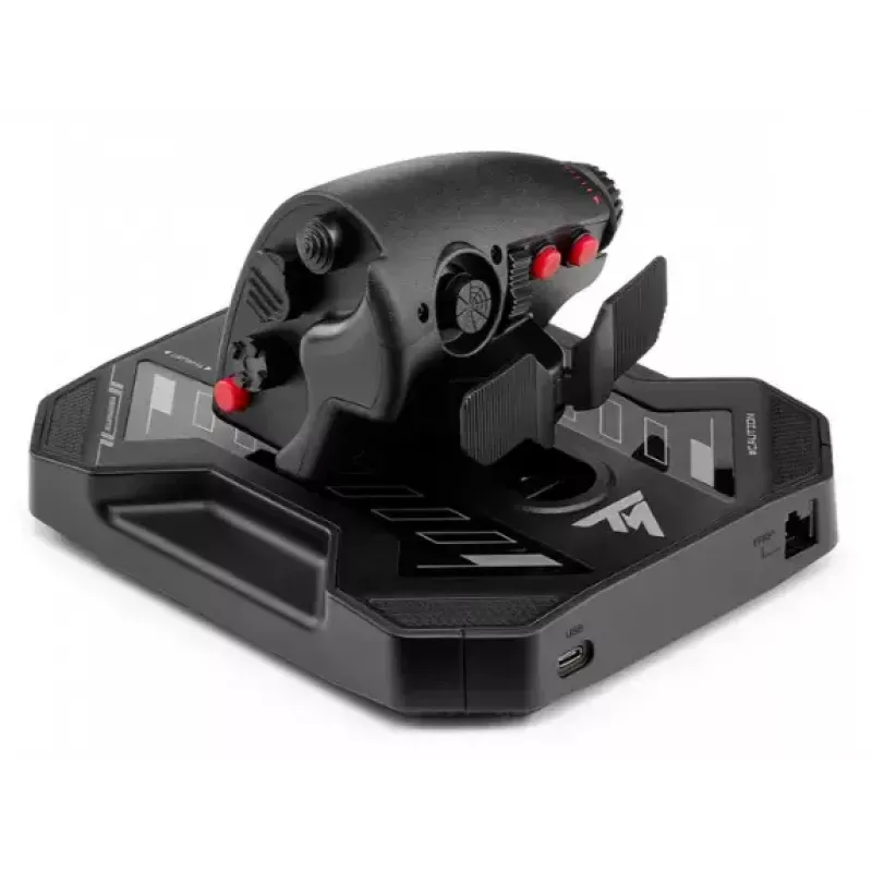 Thrustmaster Sol-R 4 HOTAS Schwarz USB Joystick + Motorkontrollhebel Analog / Digital PC