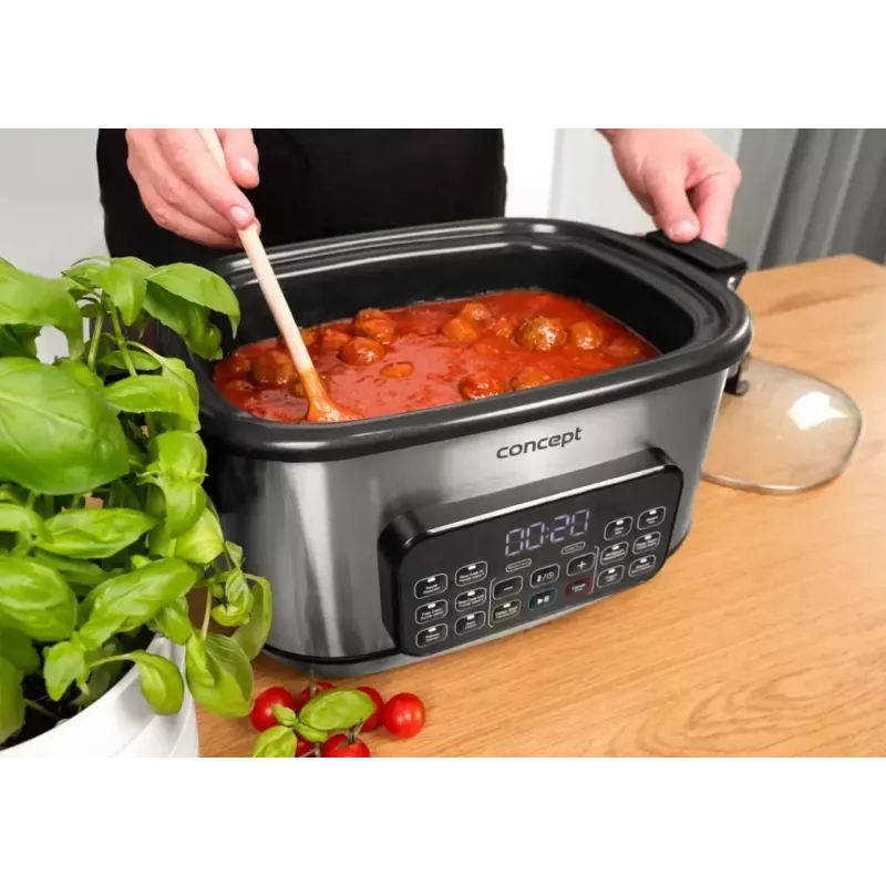 Multikocher Concept CK9000 6 L — elektrischer Multikocher, 6 Liter Fassungsvermögen, Modell CK9000