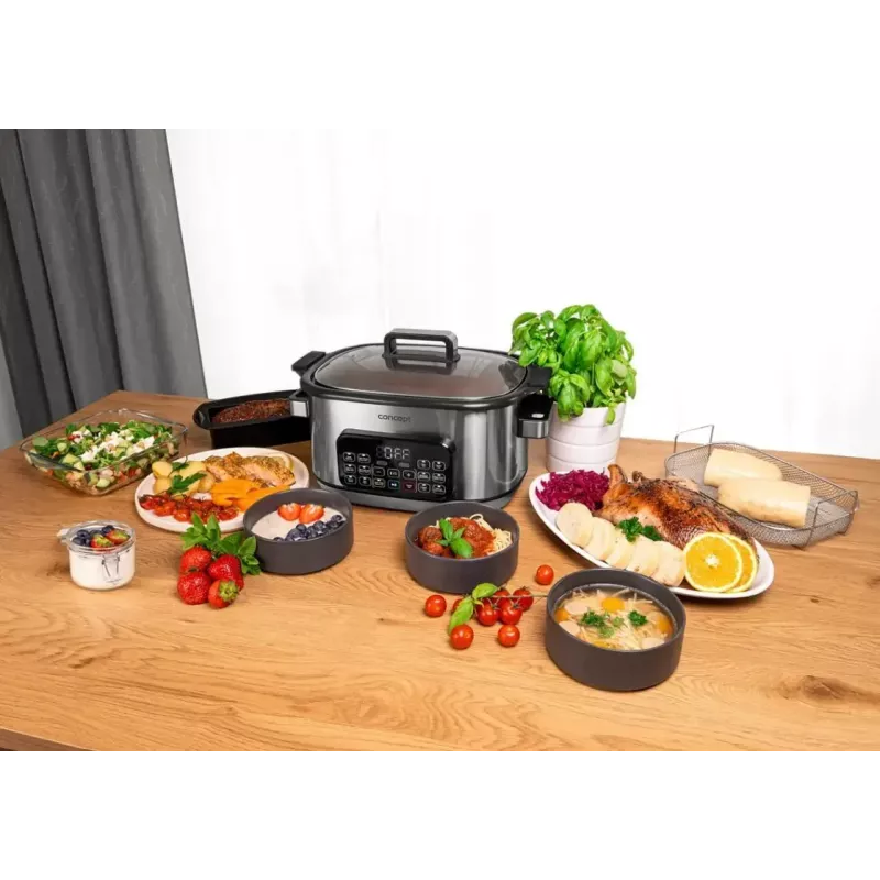 Multikocher Concept CK9000 6 L — elektrischer Multikocher, 6 Liter Fassungsvermögen, Modell CK9000