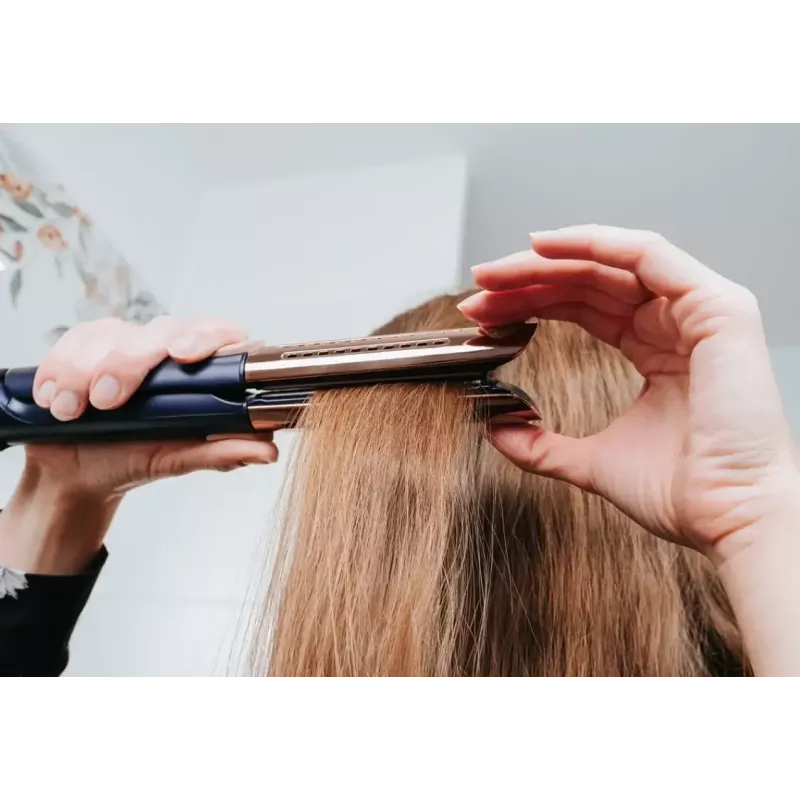 Concept Profi Care VZ8100 Haarglätter, blau/gold