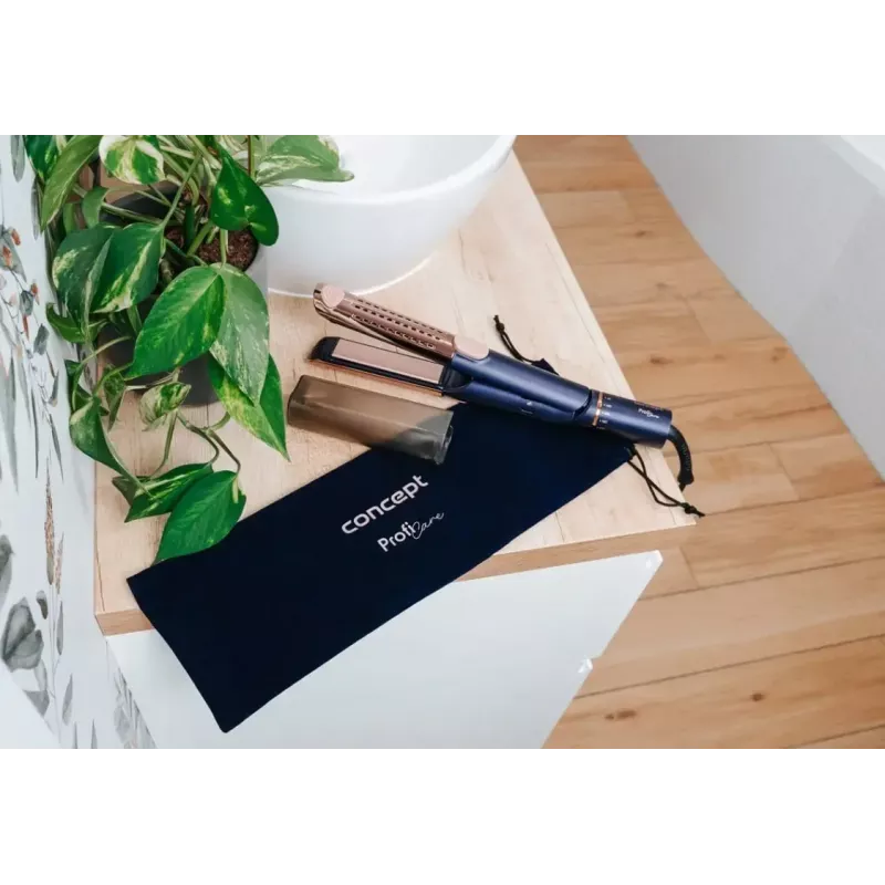 Concept Profi Care VZ8100 Haarglätter, blau/gold