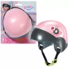 Puppenhelm ZAPF BABY born E-Scooter Helm 43 cm — Textil/Kunststoff, mehrfarbig, Alter 3–12