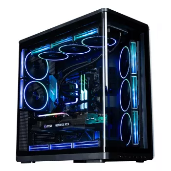 ZALMAN P60 Schwarz PC Midi Tower Gehäuse – ATX/Mini-ITX, gehärtetes Glas, 3x120mm Seiten- + 2x120mm Hecklüfter, 290×475×478 mm