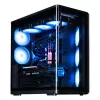 ZALMAN P60 Schwarz PC Midi Tower Gehäuse – ATX/Mini-ITX, gehärtetes Glas, 3x120mm Seiten- + 2x120mm Hecklüfter, 290×475×478 mm