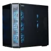 ZALMAN P60 Schwarz PC Midi Tower Gehäuse – ATX/Mini-ITX, gehärtetes Glas, 3x120mm Seiten- + 2x120mm Hecklüfter, 290×475×478 mm