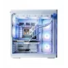 PC-Gehäuse ZALMAN P60 Mid-Tower mit 5x ARGB-Lüftern, weiß