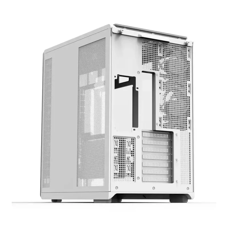 PC-Gehäuse ZALMAN P60 Mid-Tower mit 5x ARGB-Lüftern, weiß