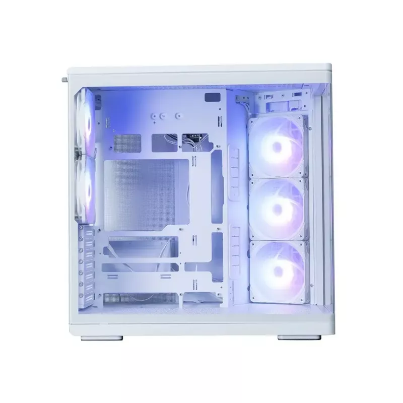 PC-Gehäuse ZALMAN P60 Mid-Tower mit 5x ARGB-Lüftern, weiß