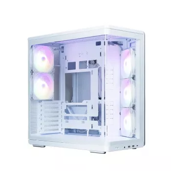PC-Gehäuse ZALMAN P60 Mid-Tower mit 5x ARGB-Lüftern, weiß