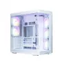 PC-Gehäuse ZALMAN P60 Mid-Tower mit 5x ARGB-Lüftern, weiß