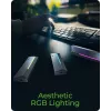 ICY BOX M.2 SATA/NVMe SSD-Gehäuse mit USB 3.2 Gen 2 Type-C und RGB-Beleuchtung