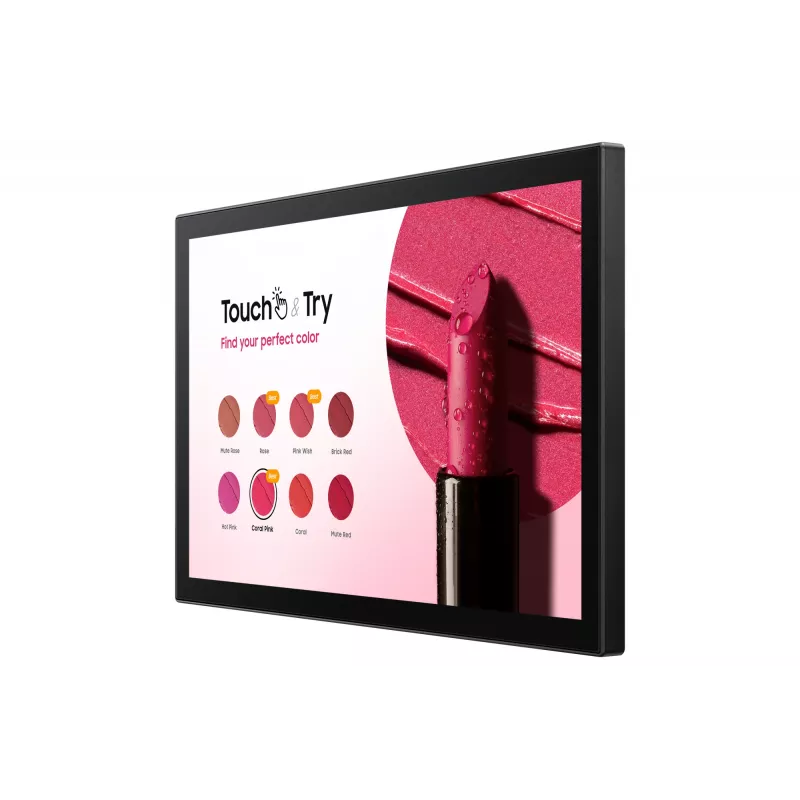 Samsung QB13C-T Digital-Signage-Flachbildschirm 33 cm (13 Zoll) LCD Wi-Fi 500 cd/m² Full HD Schwarz Touchscreen Tizen 7.0 16/7